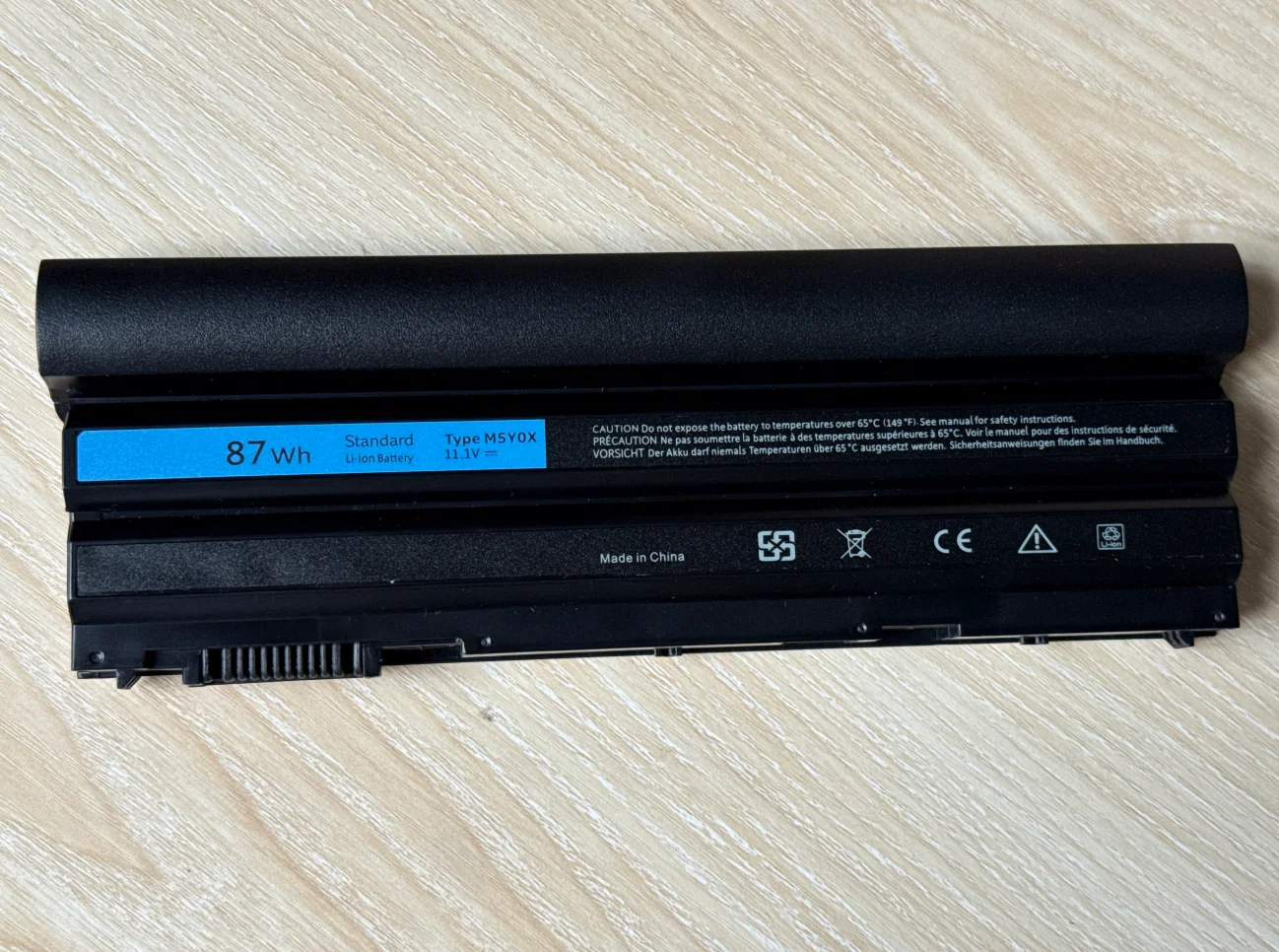 87WH 9-Cell Battery M5Y0X HCJWT NHXVW N3X1D M5YOX 71R31 FOR Dell Latitude Laptop E5420 E5520 E5430 E5530 E6420 E6430 E6520 E6440