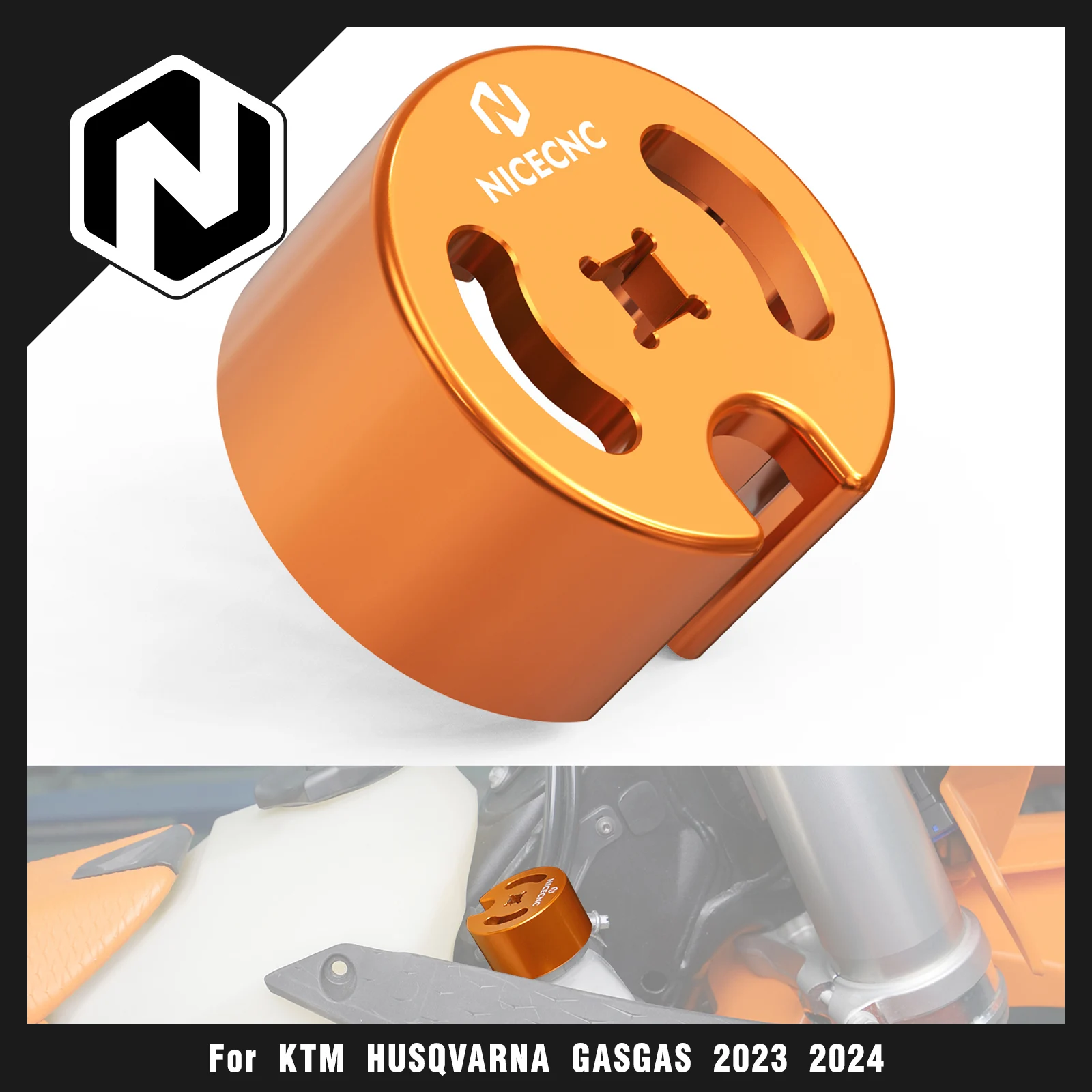 

NICECNC For Husqvarna TE 300 TE 250 FE 250 FE 350 FE 450 2024 Radiator Cap Removal Tool TC 125 FC 250 FC 450 TX 300 2023-2024