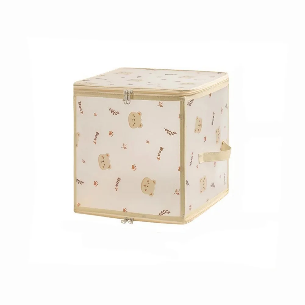 

Large Capacity Clothes Storage Box Foldable Waterproof Cosmetics Toys Storage Box Stackable Space Saving