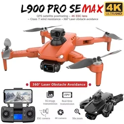 L900 Pro SE MAX GPS Drone 4K Professional Dual HD Camera 5G WIFI FPV 360° Obstacle Avoidance Brushless Motor Rc Quadcopter Toys