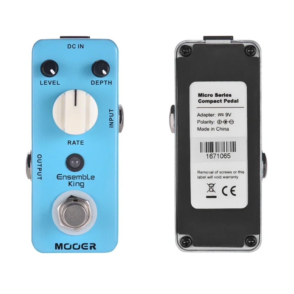 Mooer MCH1 Ensemble King Micro Pedal analógico Chorus True Bypass piezas de guitarra accesorios Pedal de efecto de guitarra