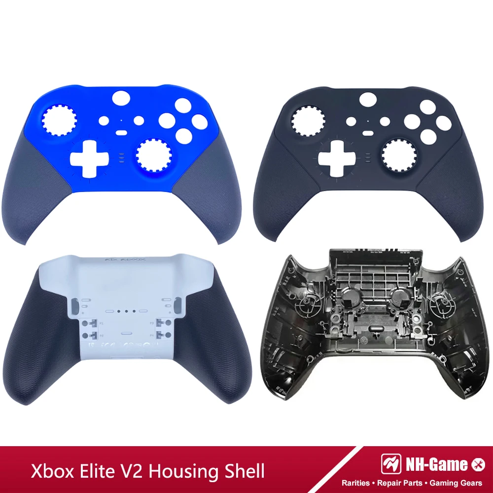 Housing Shell For Xbox Elite Series 2 Controller Front Back Case Cover LB RB Bumper Button Grips Thumbsticks