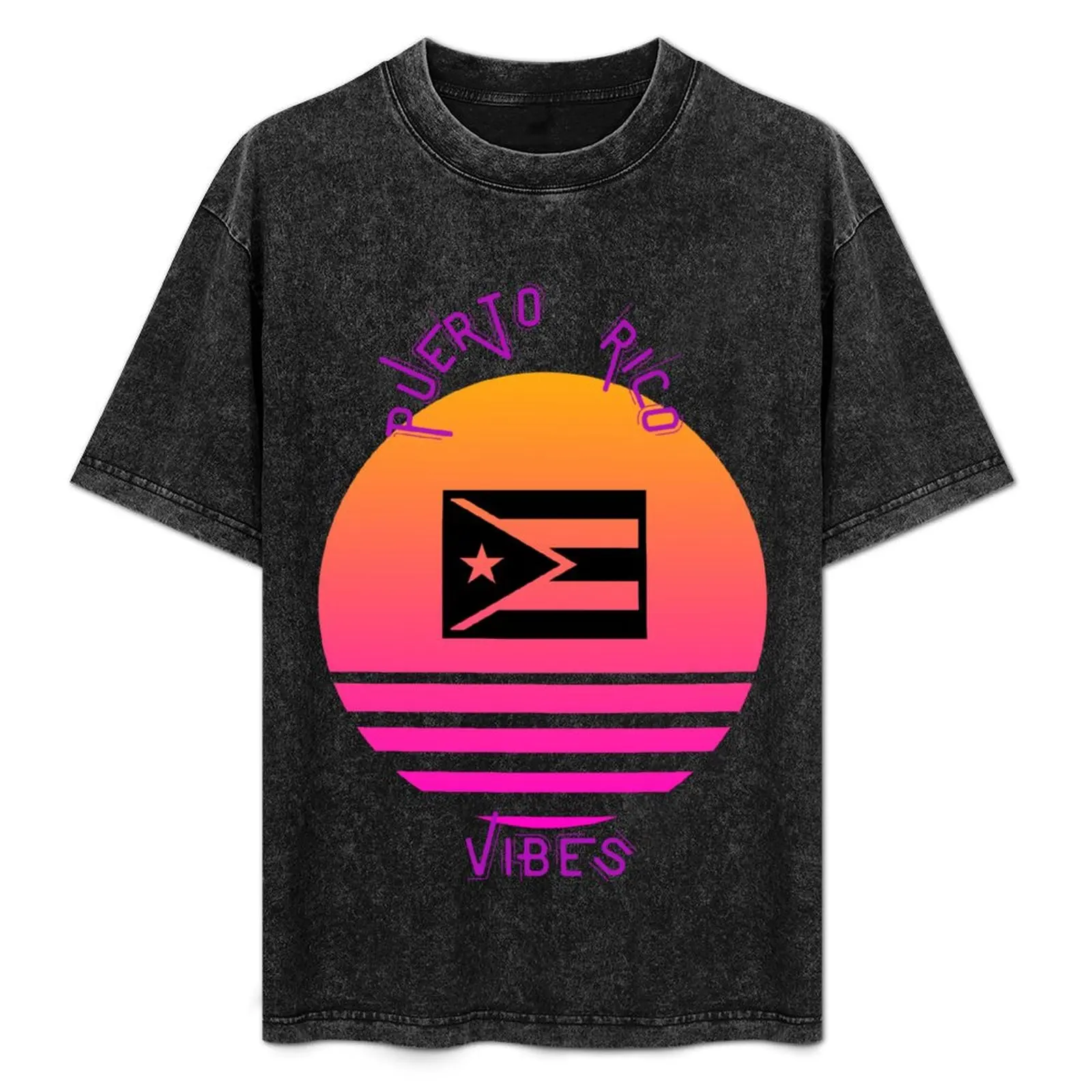 

Puerto Rican vibes T-Shirt Summer Holiday Casual Tee