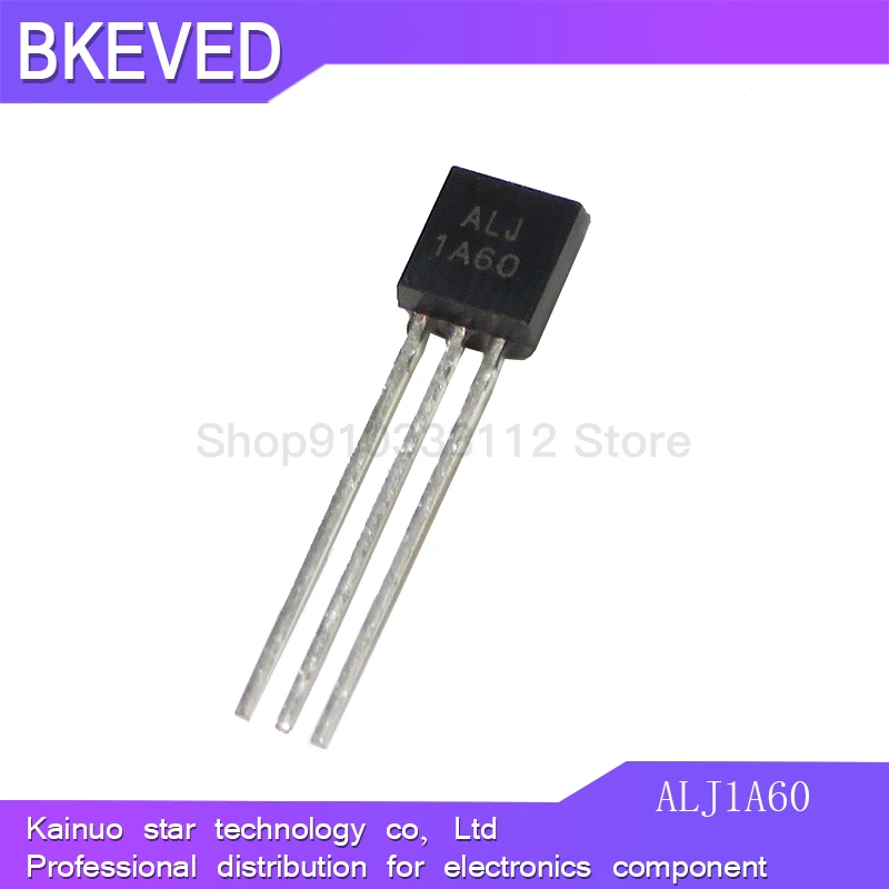 10pcs 1A60 ALJ1A60 TO-92 1A 600V Bidirectional Triac Thyristor Switch