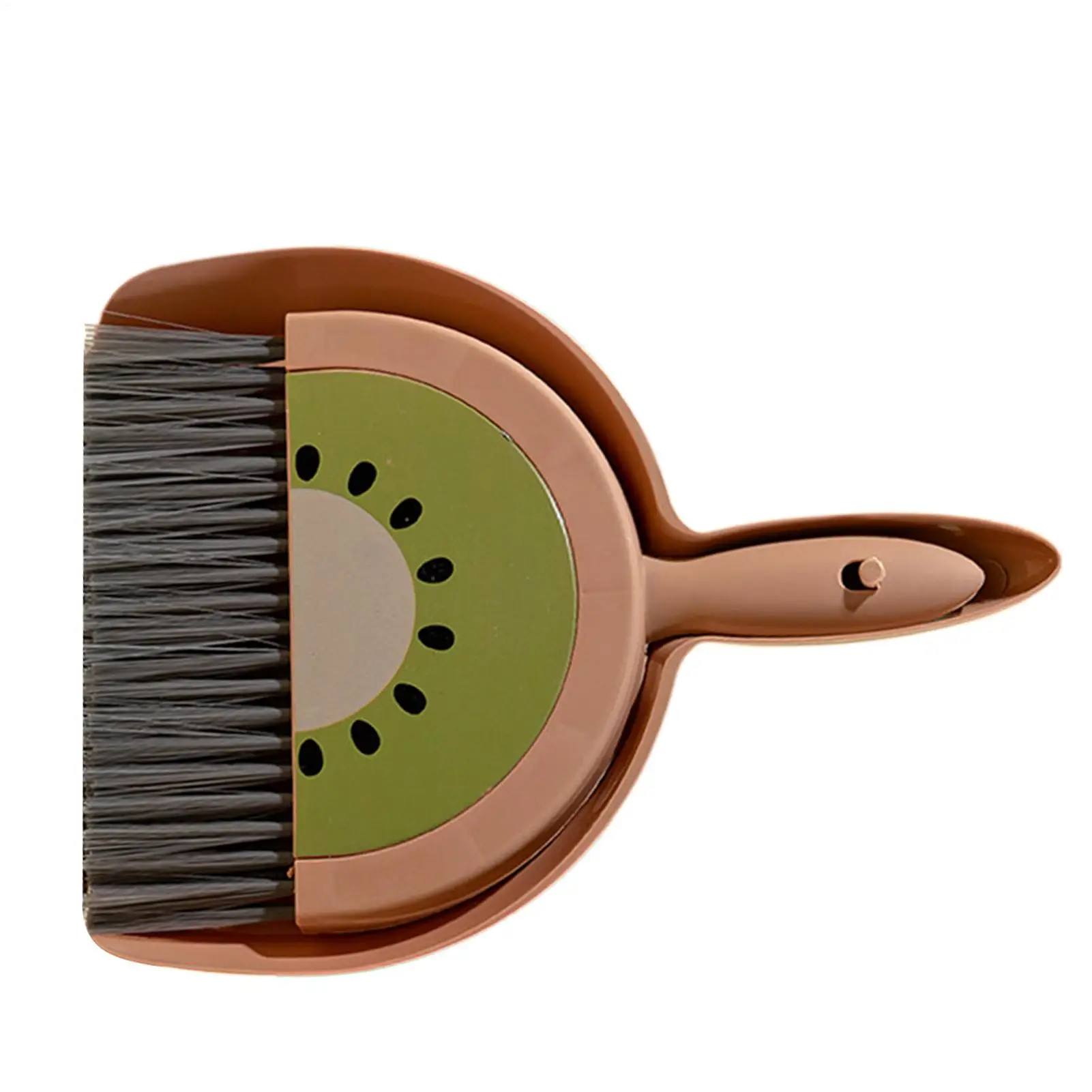 1pc Desktop Mini Broom Set Tools, Small Broom For Desk, Office Desk And Dining Table, Dustpan Combination Cleaning Tool
