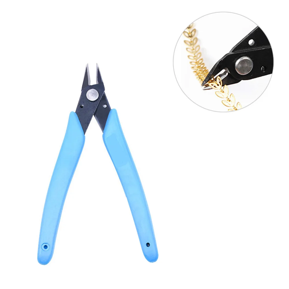Alicate de remoção de jóias de unhas metal profissional ferramenta de manicure anti-skid lidar com fácil alavanca alicate removedor de jóias de arte do prego