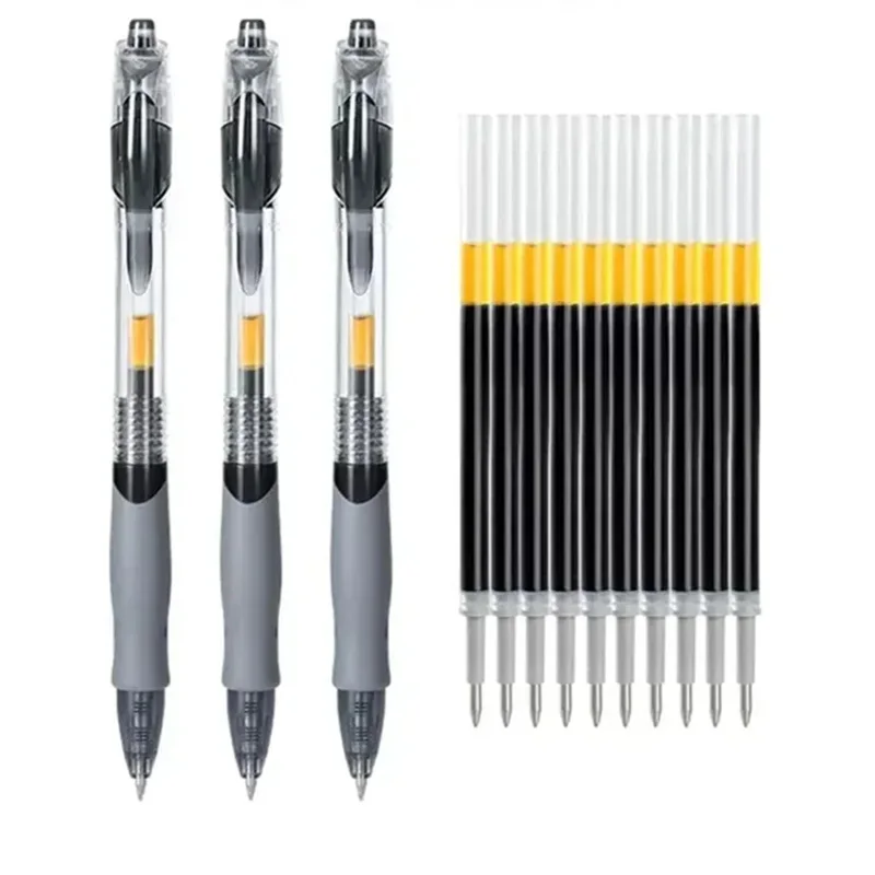 

Шариковая ручка для письма, сменные аксессуары, офисные принадлежности, школьные принадлежности, канцелярские принадлежности, набор выдвижных гелевых ручек