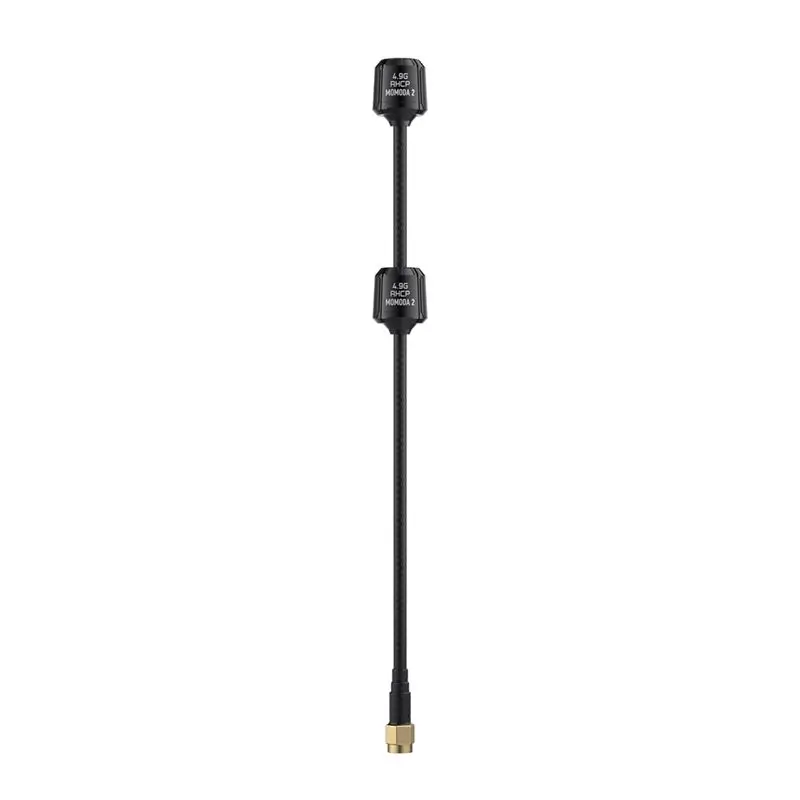 Excellent-Momoda2 4.9G RHCP SMA High Gain Dual Antenna For Long Range RC Drone Quadcopter Parts