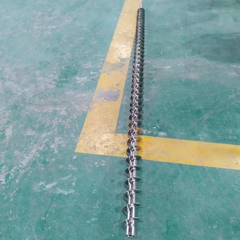 2024 Custom Automatic Powder Filling Machine Screw Mixer Stainless Steel Screw Rod Spare Part