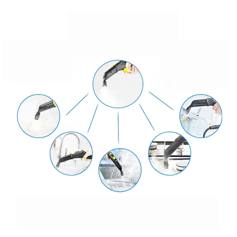 New Nylon Brush Parts For Karcher SC1 SC2 SC3 SC4 SC5 SC7 CTK10 Handheld Steam Cleaner Sprinkler Nozzle Cleaning Brushes