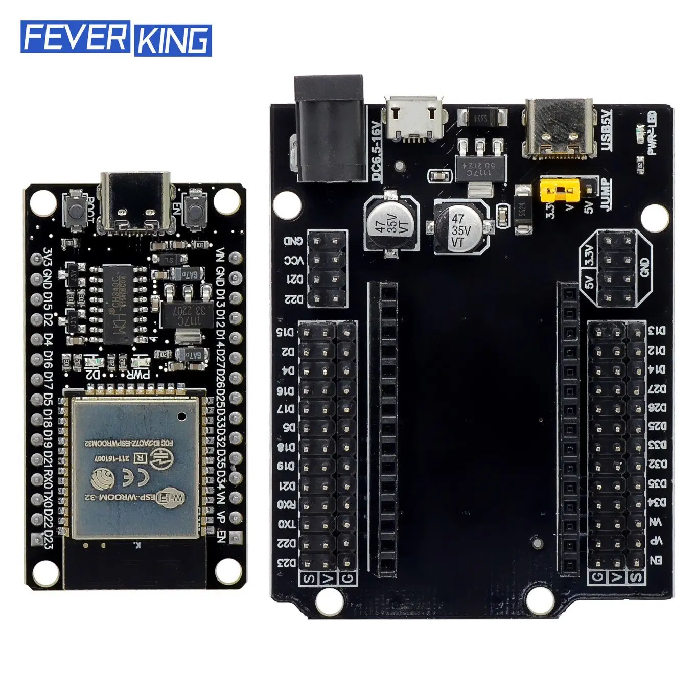 ESP32 Development Board TYPE-C USB CH340C WiFi+Bluetooth Ultra-Low Power Consumption Dual Core ESP32-DevKitC-32 ESP-WROOM