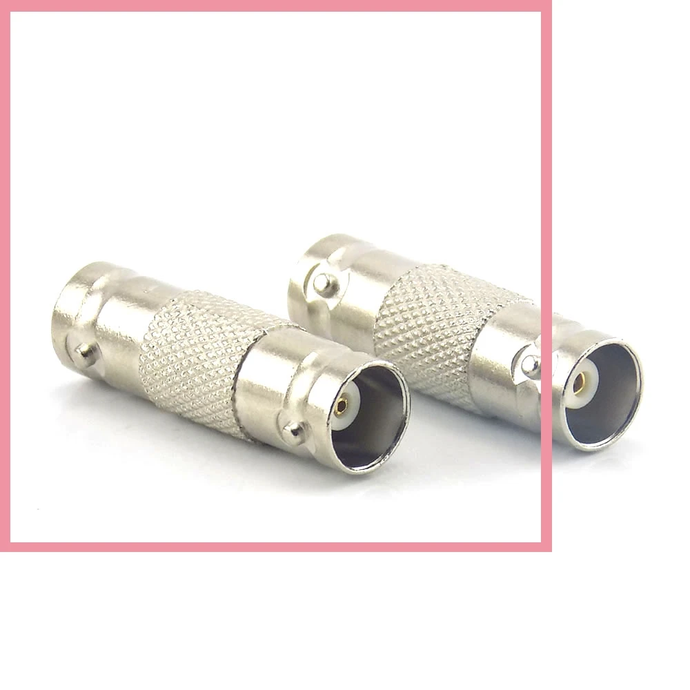 5pcs/lot BNC Female to Female Video Surveillance System BNC Connector Coupler Coax Extender for CCTV Camera Accessories B6