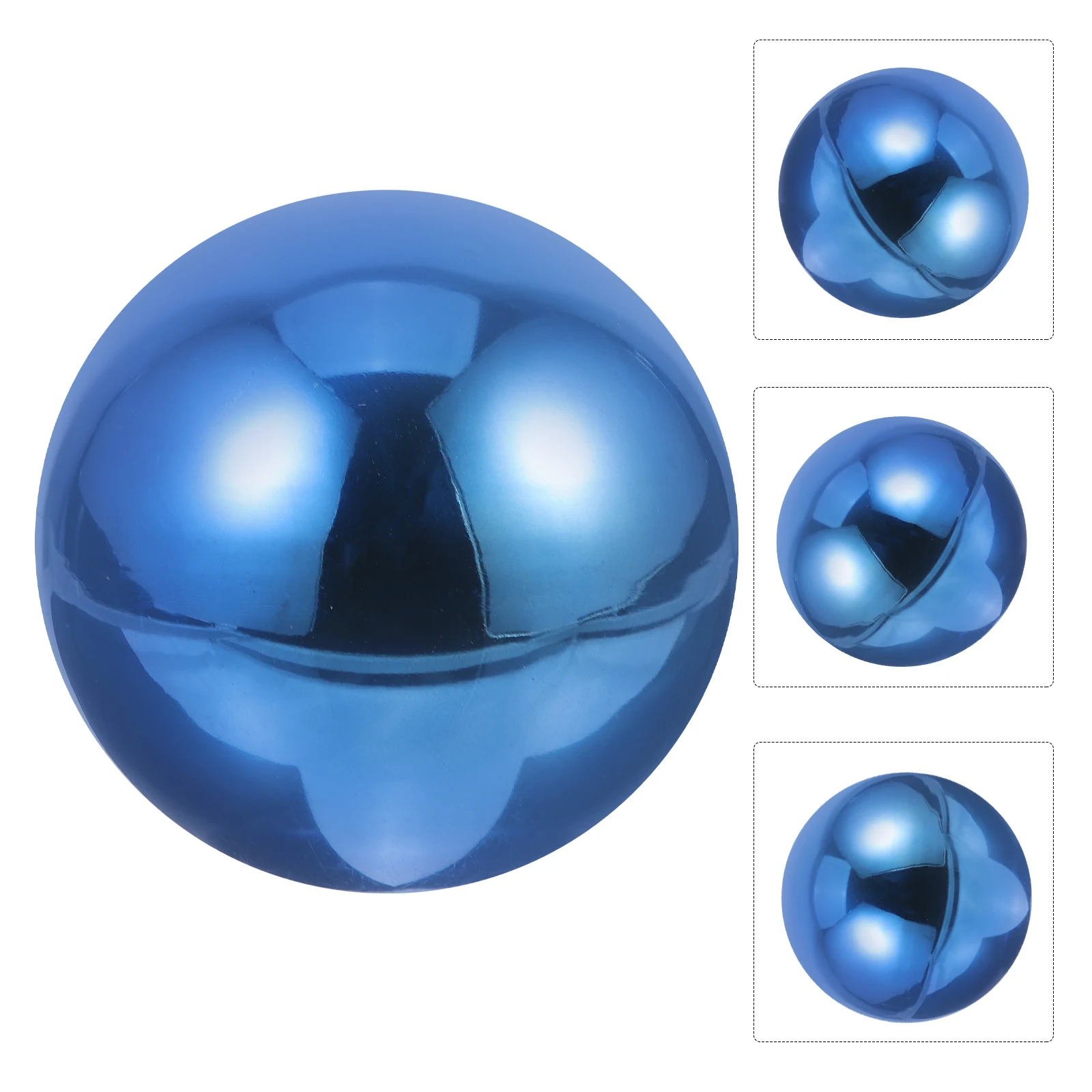 

Outdoor Ornaments Mirror Reflective Ball Garden Stainless Steel Decoration Sphere Colored Gazing Earth Navy Spheres