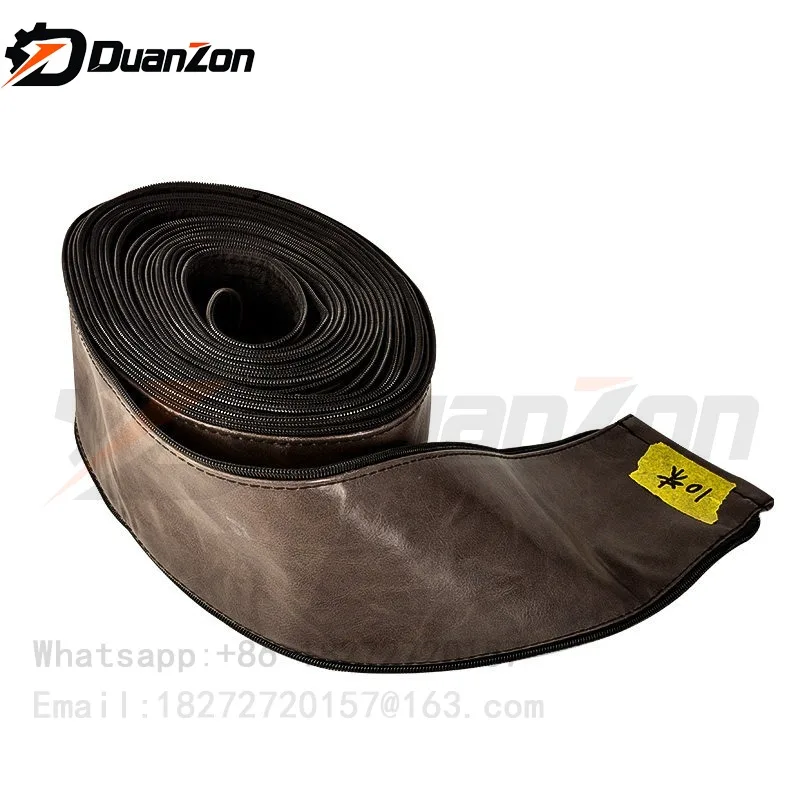 Fireproof cowhide two-protection welding comprehensive wire sleeve, fireproof cowhide sheath