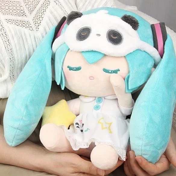 30-センチメートルかわいいアニメ初音ミクぬいぐるみダブルポニーテールルーム装飾コレクティブルおもちゃ女の子ギフトクリスマスギフト