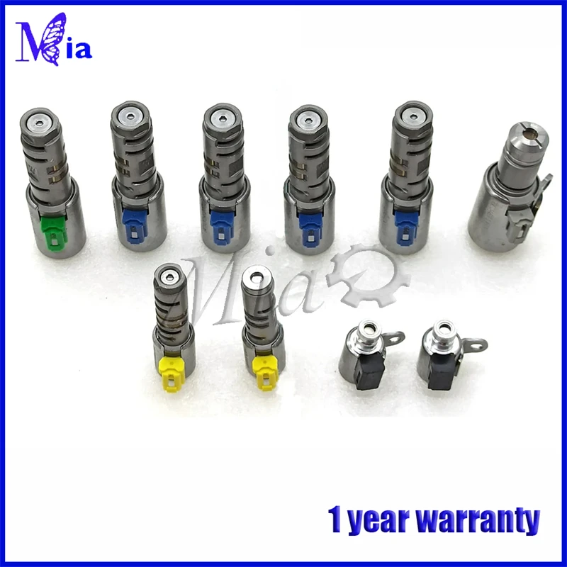 TG81SC TG-81SC AF50 8 Speed Transmission Solenoid Kit 10 pcs for BMW MINI TG81SC-0017-FN GA8F22AW Volvo