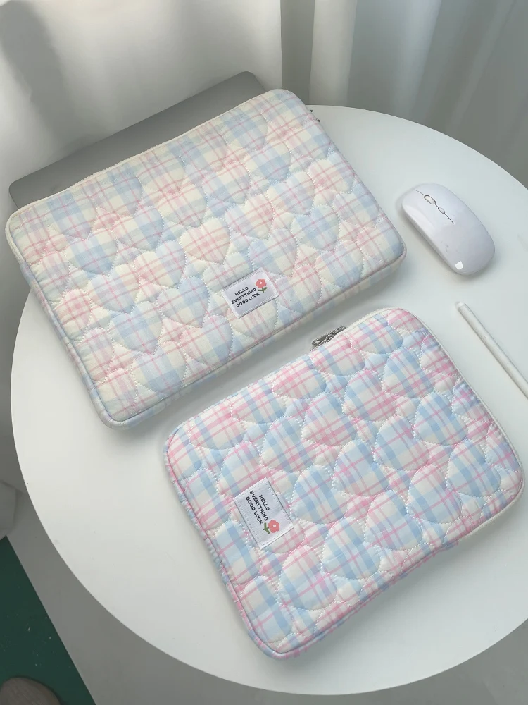 Cute Laptop Sleeve Case 11 13.3 14 15 15.6 Inch Notebook Bag Tablet Case For MacBook Air Pro Lenovo Hp Dell Samsung LG Women