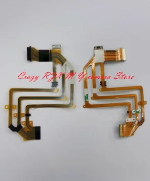 2PCS LCD cerniera ruota albero cavo flessibile per Sony HDR- HC5E HC7E SR10E SR210E SR220E HC5 HC7 SR10 SR220 videocamera