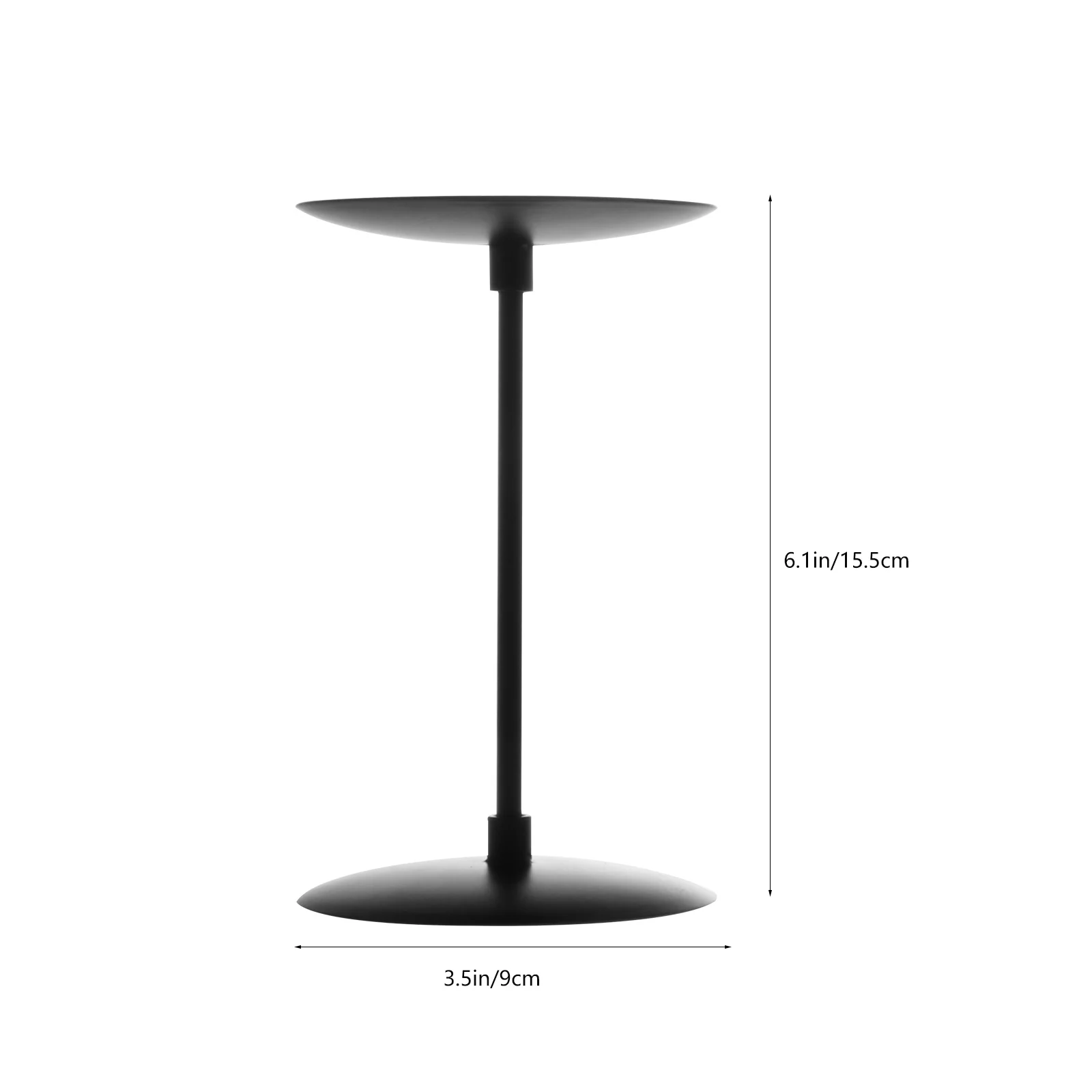 3 قطعة تقف الحديد الأسود حامل نمط الرجعية للمنزل ديكور حفل زفاف سطح المكتب زخرفة الحديثة Tealight حامل