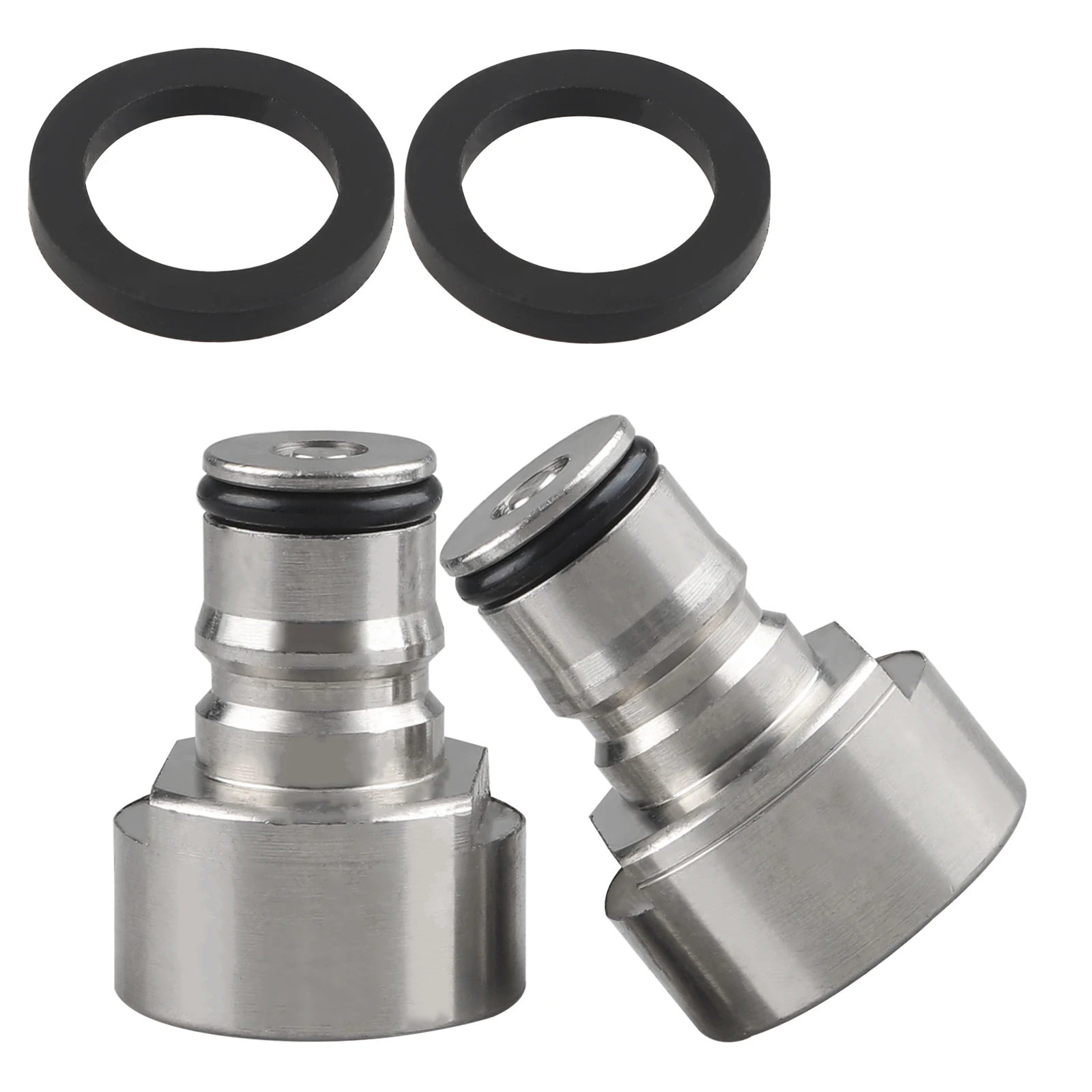304 RVS Sankey Keg Coupler Adapter G5/8 Schroefdraad Ball Lock Bierfust Snelkoppeling Conversie Kit Gas & Vloeistof Aansluitingen