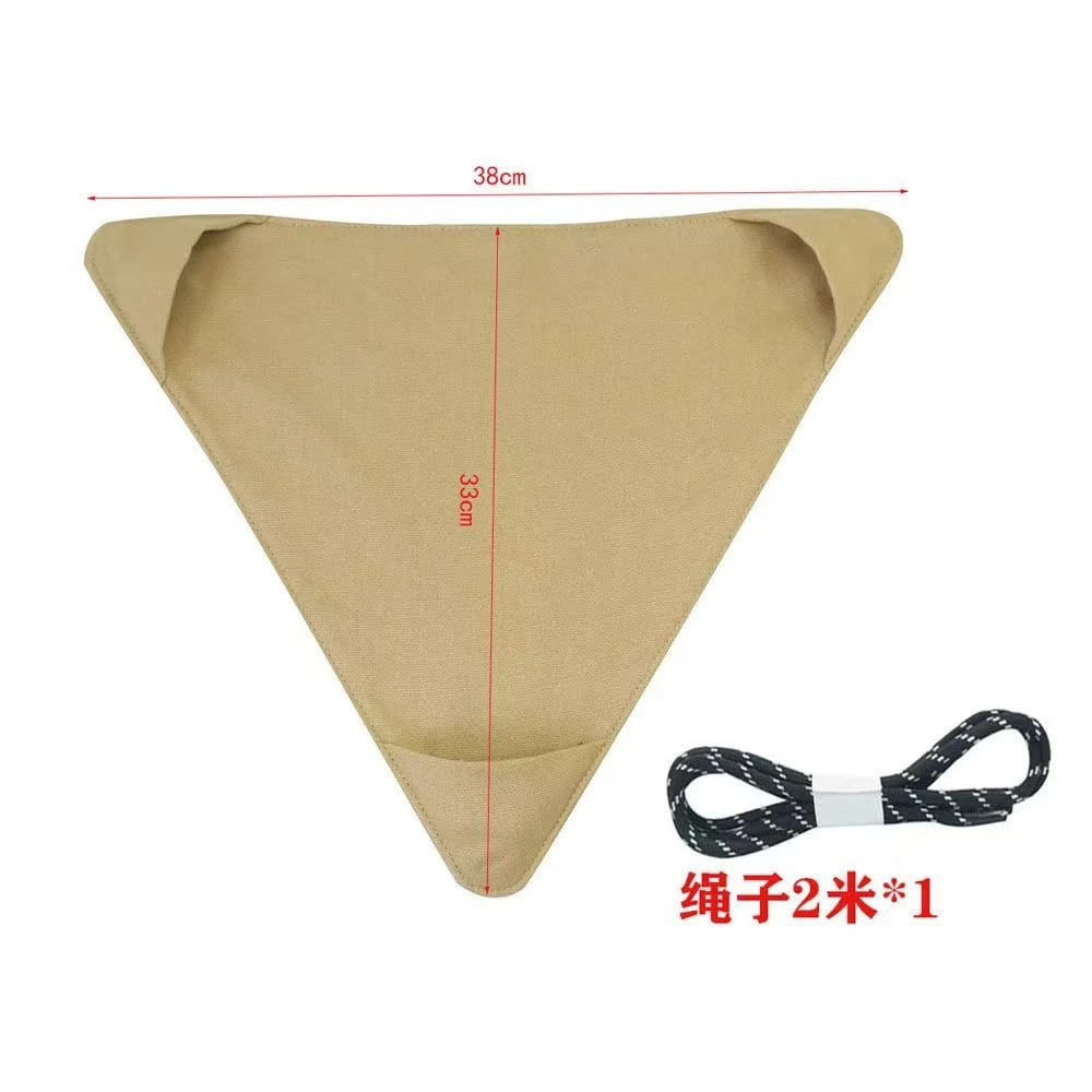 Waterproof Canvas Triangle Mazar Stool Handmade Portable Foldable Chair Outdoor Camping Fishing Stool