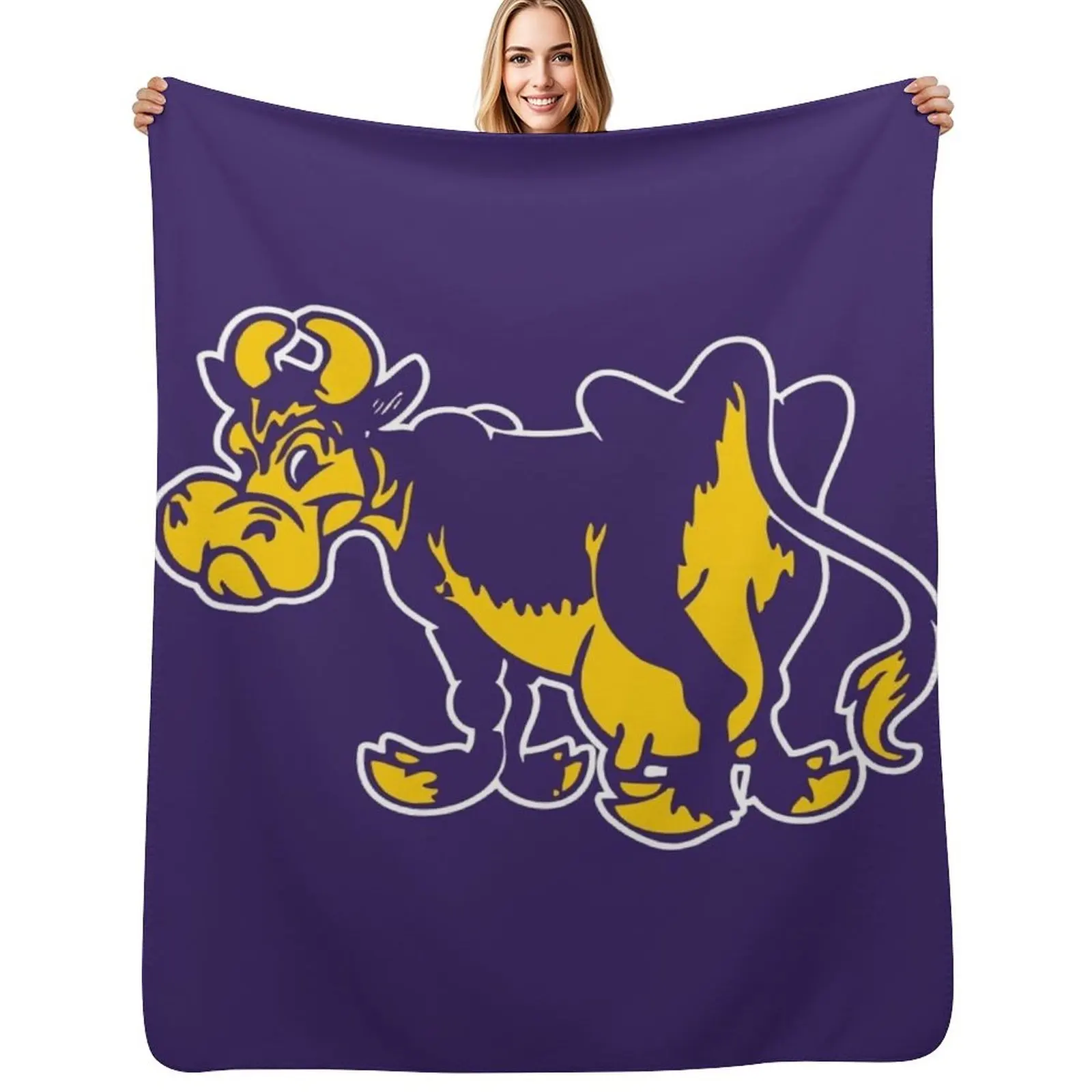

Williams College ephs Throw Blanket Compact Warm Blanket for Car Road Trip