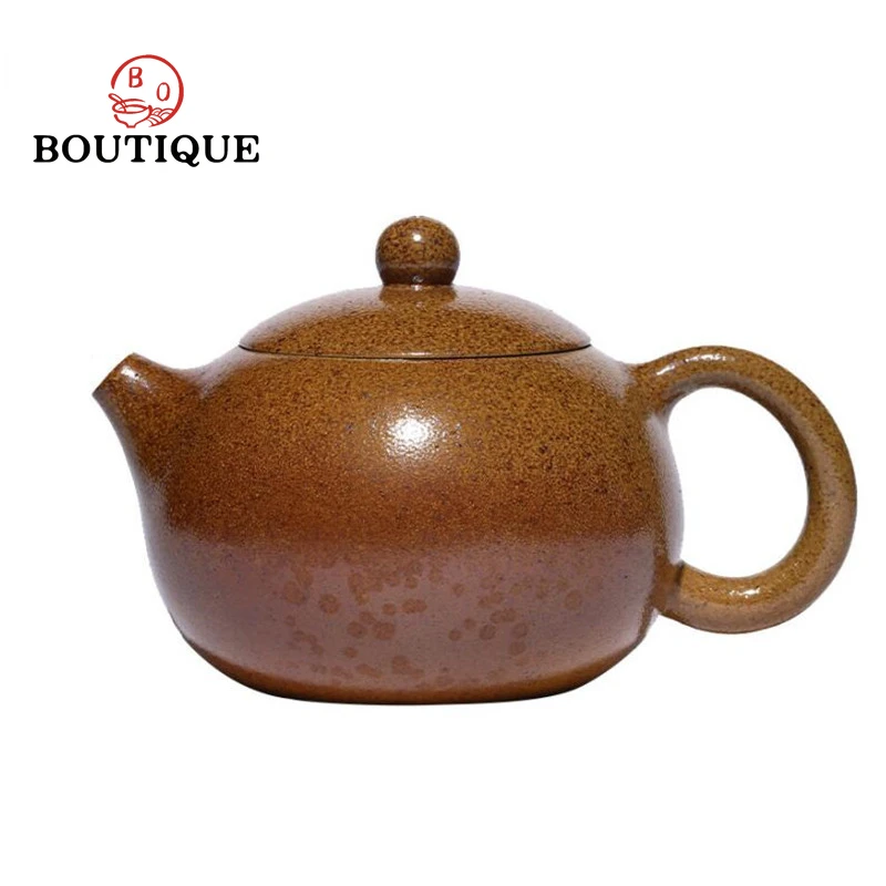 

280ml Tradition Firewood Kiln Change Yixing Purple Clay Teapots Master Handmade Tea Pot Beauty Kettle Chinese Zisha Tea Set