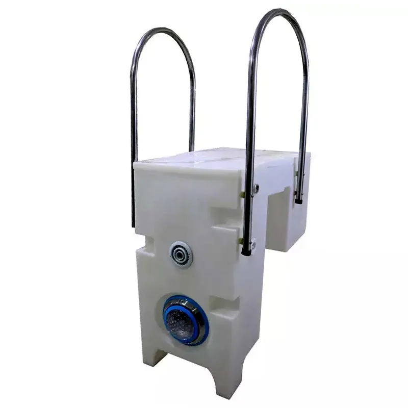 Swimming pool filter water treatment equipment accessories, wall-mounted integrated circulating water filtration system