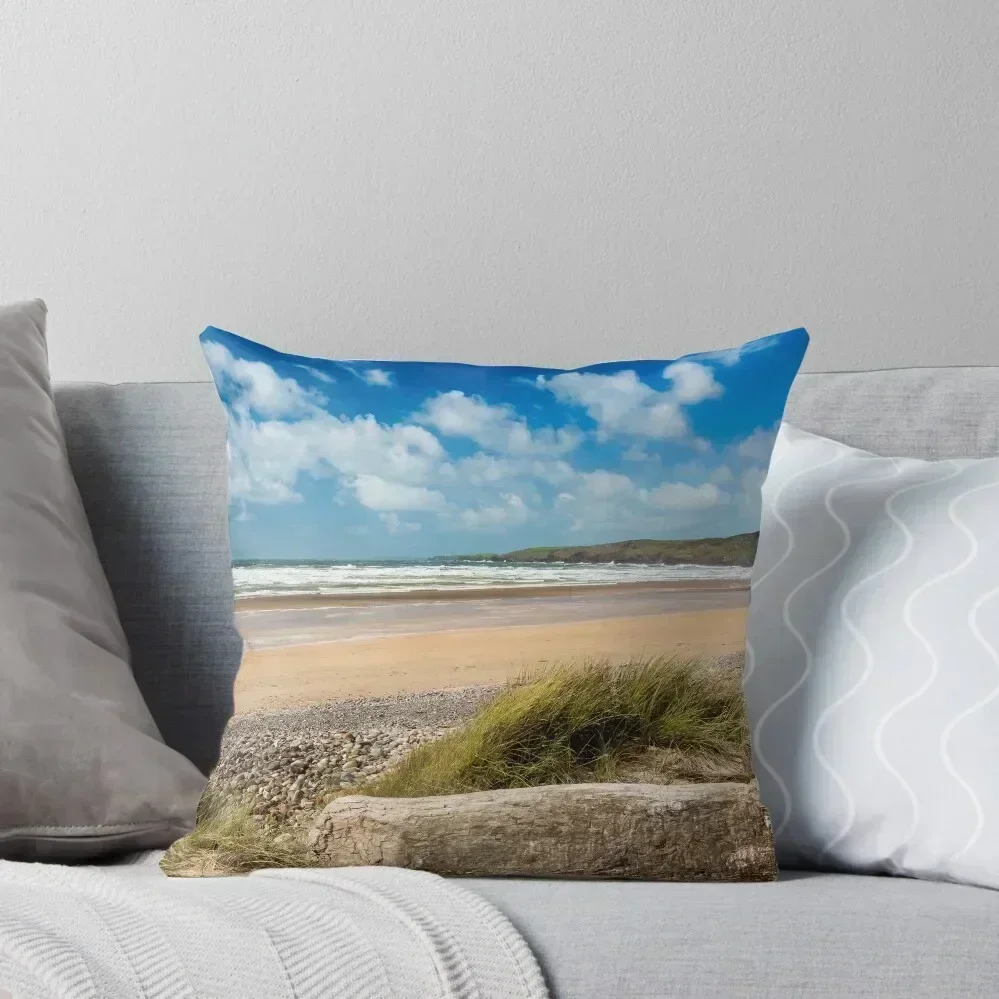 Freshwater West after the Storm Throw Pillow Christmas Pillow Covers Bed pillowcases pillow