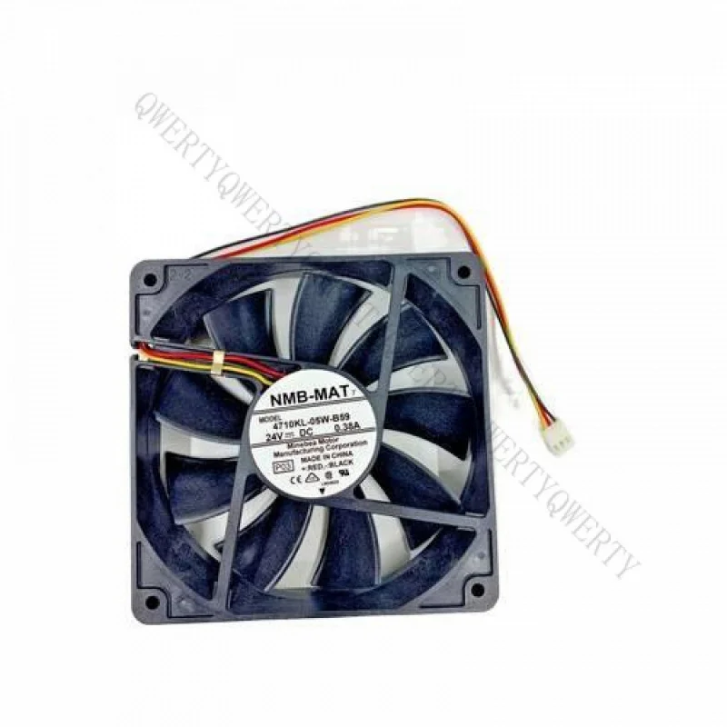 ac-1pc-新品-4710kl-05w-b59-120x120x25-24vdc-038a-3線式-インバーターファン-a6-31