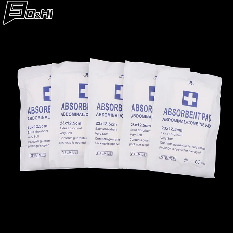 5Pcs Sterile Abdominal ABD Combine Pads 5