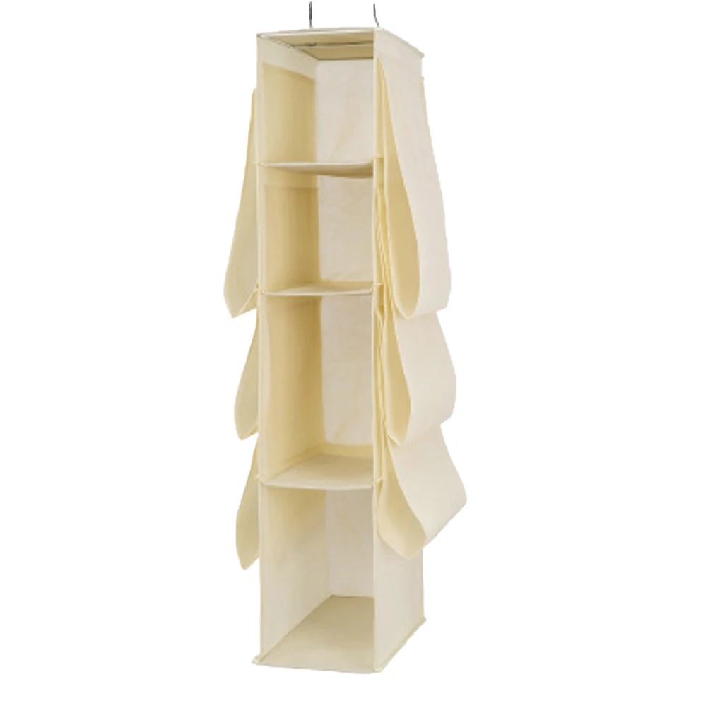 

Dustproof Bag Organizer Large Capacity Side Pockets Handbag Hanging Closet Closet Storage Women Purse Wardrobe