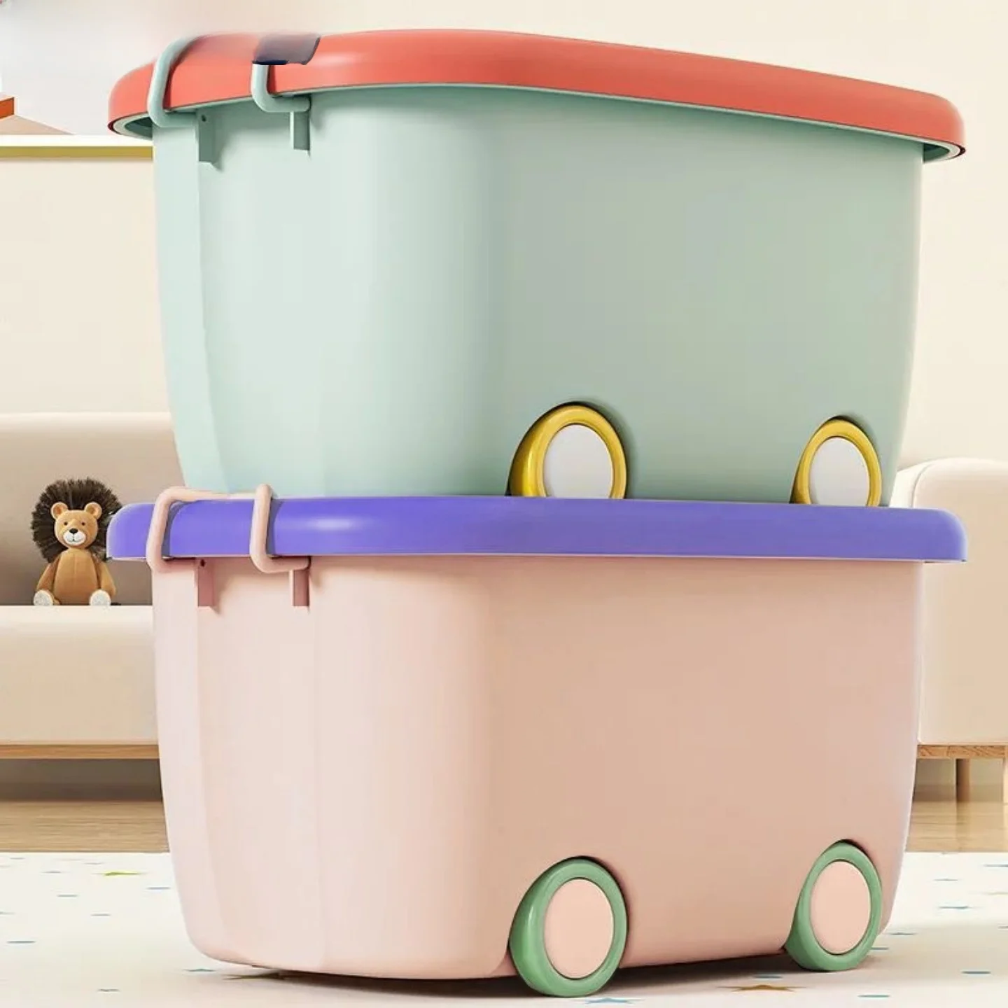 nuova-scatola-portaoggetti-2025-per-giocattoli-vestiti-snack-libri-e-oggetti-vari-resistente-agli-urti-in-plastica-stile-cartone-animato
