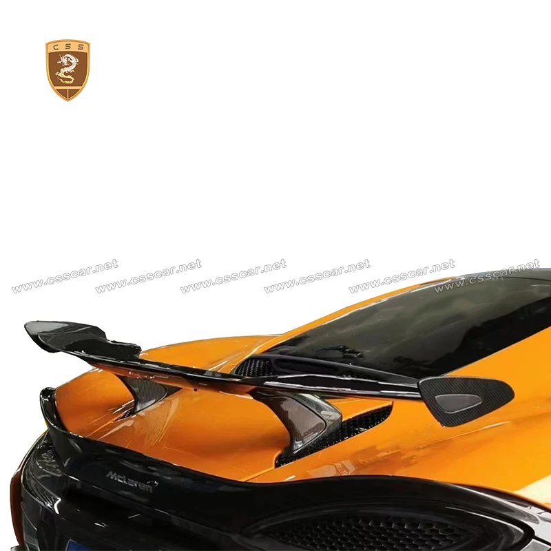 

Обновленный спойлер в стиле MSO, крышка крыла для Mclaren 540C 570S, высококачественный сухой спойлер из углеродного волокна, задний спойлер багажника, гоночная губа