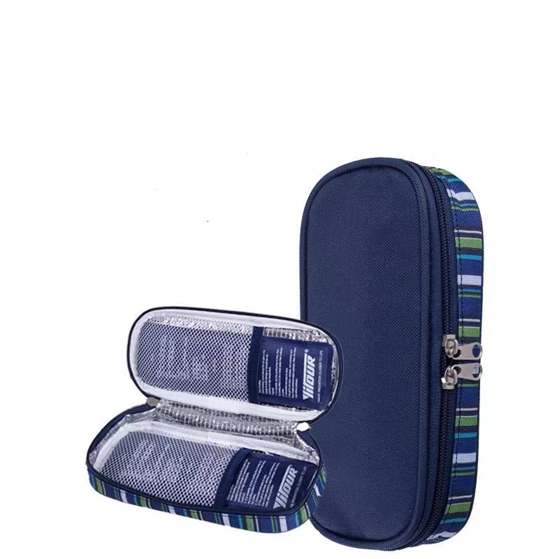 Diabetic People Portable Insulin Refrigerator Box Travel Outdoor Small Refrigerated Drug Insulation Bag