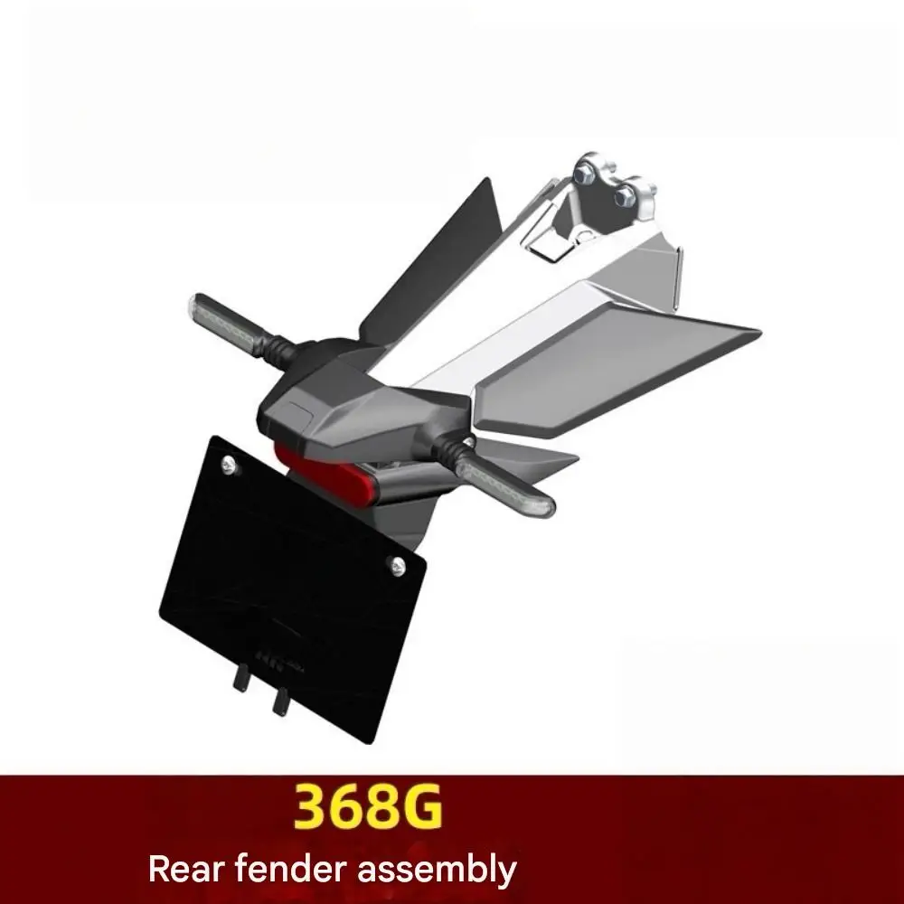 For ZONTES 368G rear fender, rear left and right turn signal bracket, license plate light, rectifier, decorative cover