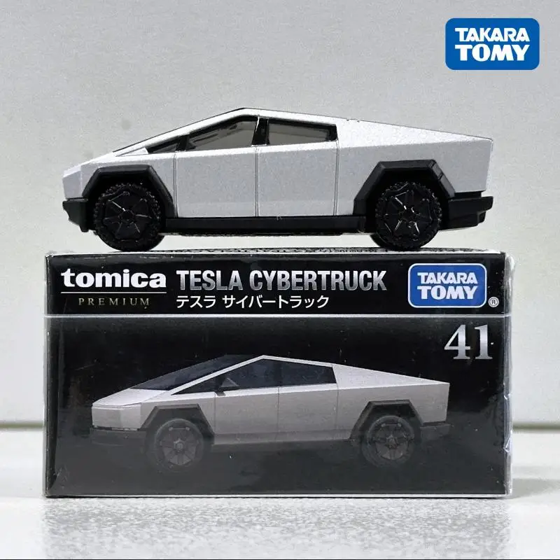 タカラトミー トミカ TP41 テスラ サイバートラック プレミアム合金ダイキャストメタルモデルおもちゃ自動車コレクションギフト男の子向け