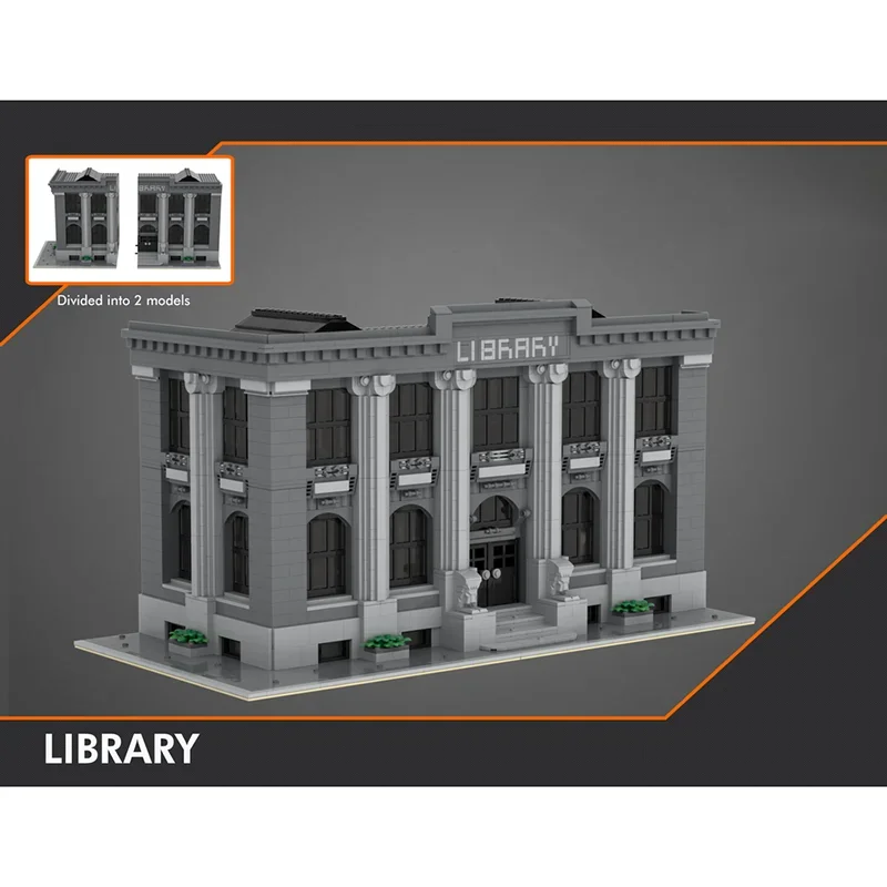 Modular City Building Model Moc Building Blocks library Model Technology Brick DIY Assembly Holiday Gifts Construction Set Toys