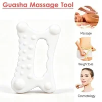 Planche de massage GuaSha pour le visage, soin de la peau du corps, grattoir de relaxation, planche Guasha pour le corps, entretien du visage, soulagement des muscles. 1