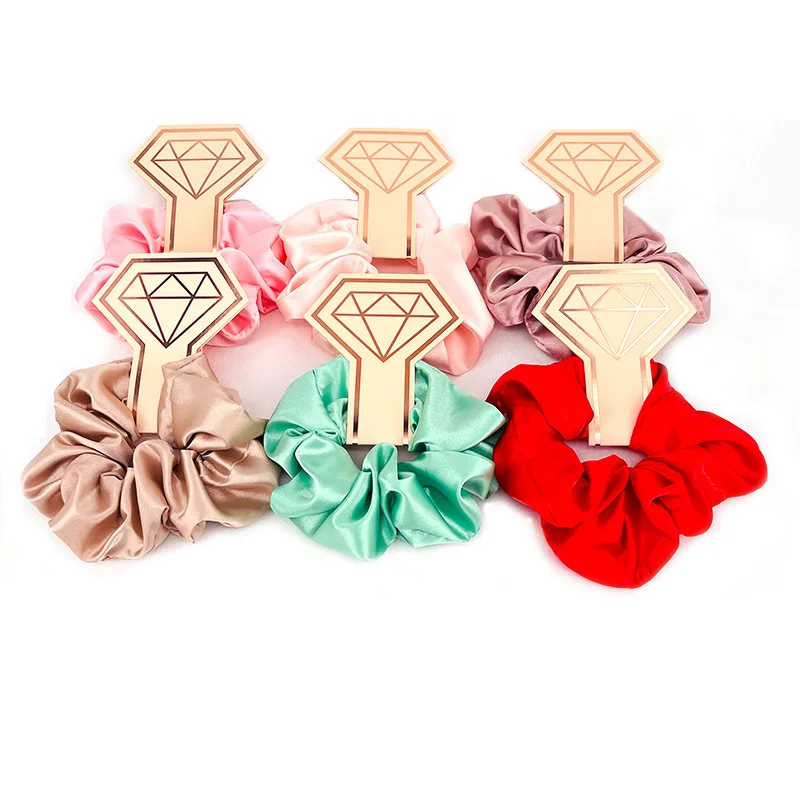 Bridesmaid Proposal Gifts Hair Ties Scrunchies Bachelorette Party Bridal Shower Favors Satin Bridesmaid Gift Wedding Souvenir