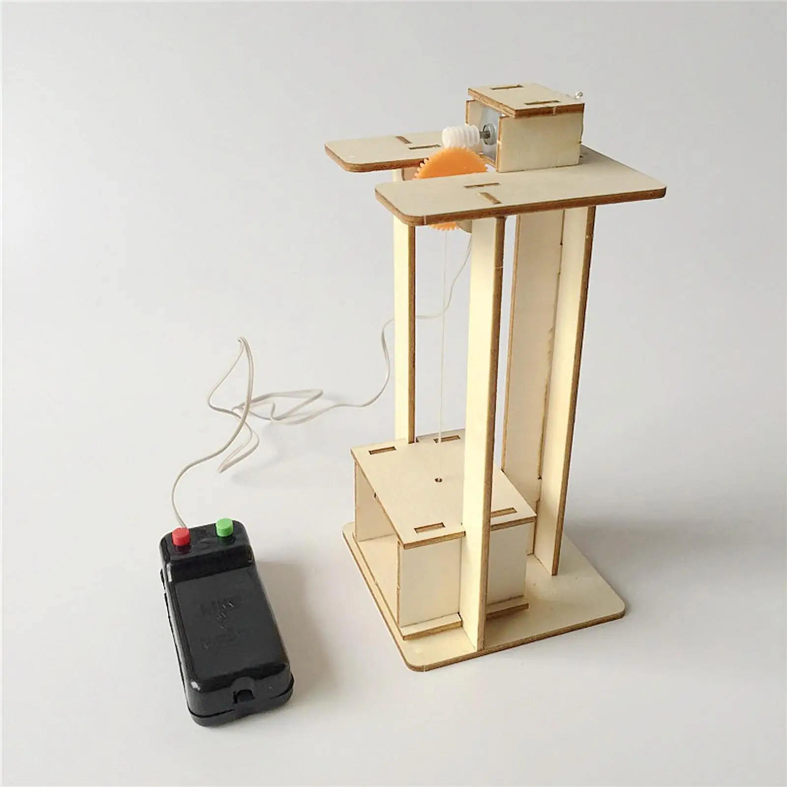 Wooden Elevator Toys Science Educational, Physical Discovery Science Experiment