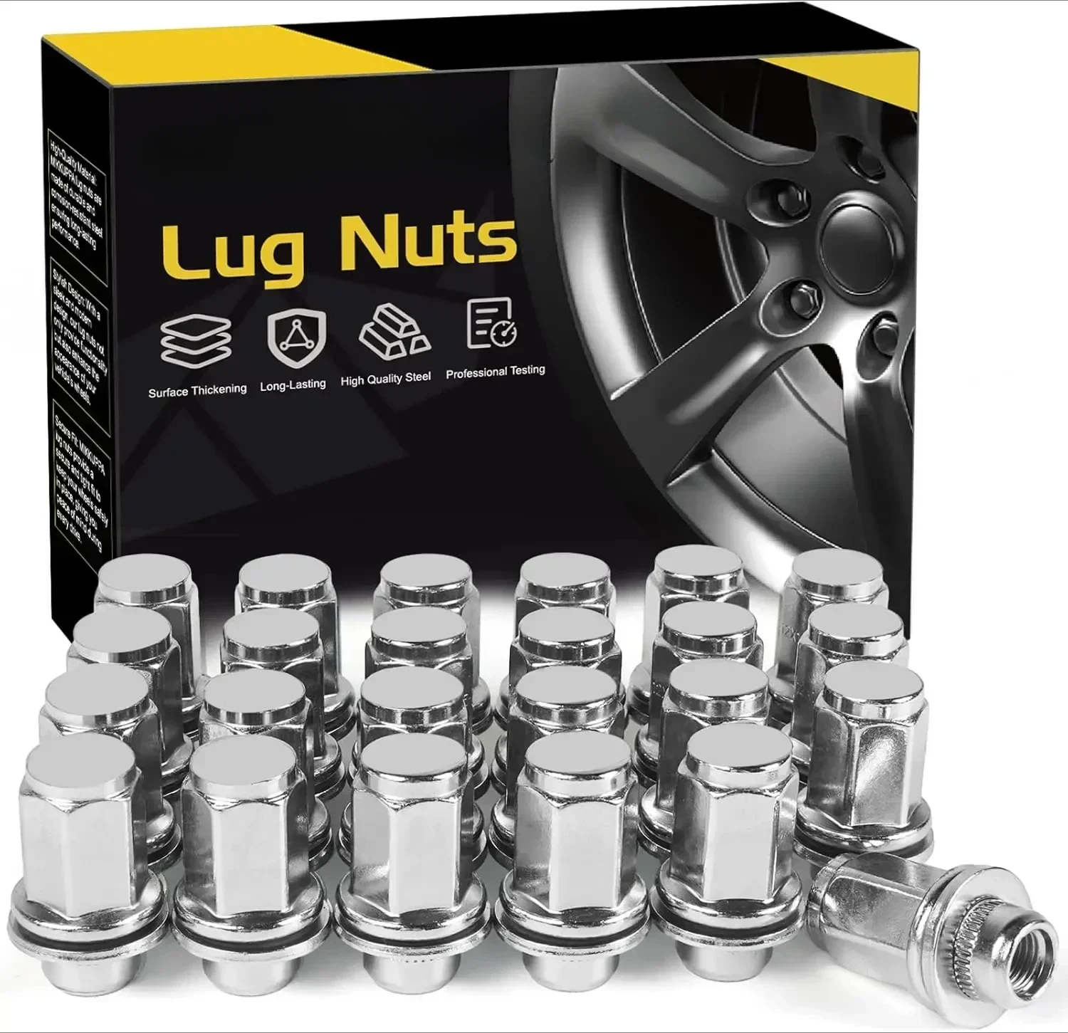 

24pcs Lug Nuts M12x1.25 thread - closed end spline tuner style wheel Mainland China toyota tercel