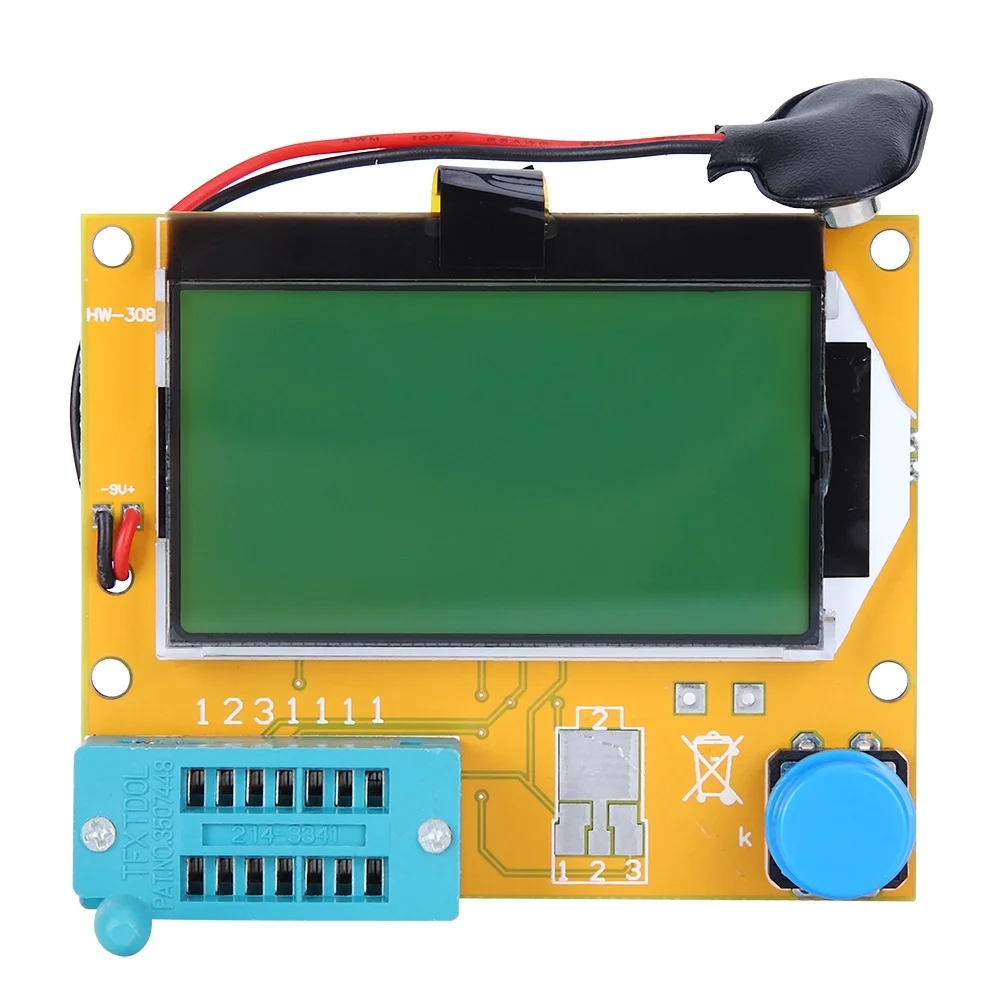 Transistor Tester Checker Graphical LCRT4 ESR SCR Meter 12864 LCD