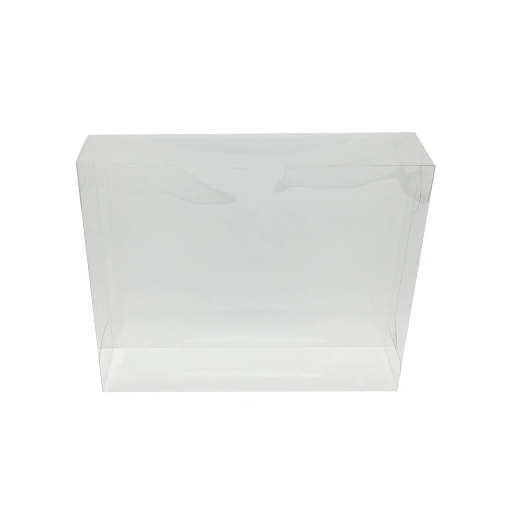 JP version Transparent PET Protection Box For N64 game console Collection Display Storage