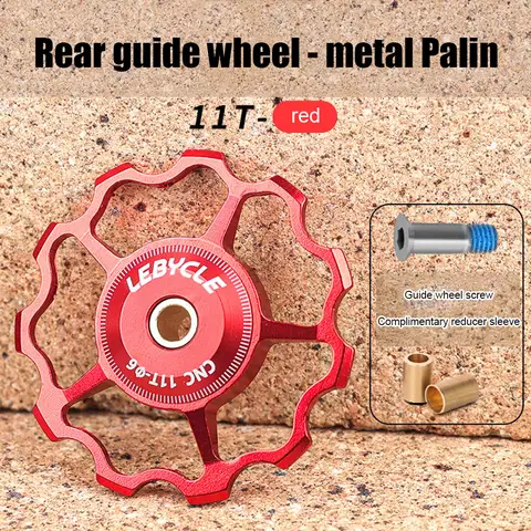 11T 13T MTB Bicycle Rear Derailleur Jockey Wheel Bike Guide Roller Idler Bicycle Guide Wheel Pulley Mountain Bike Accessories