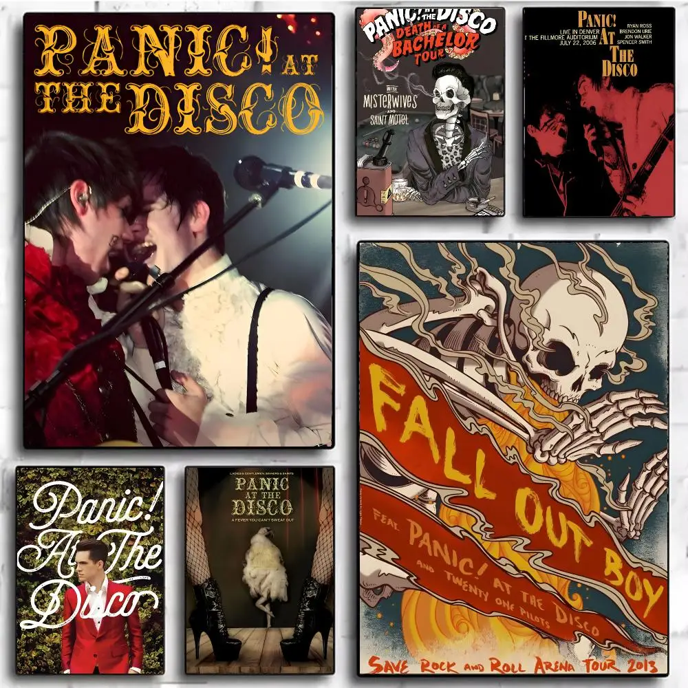 Band Pop Panic At The Disco Poster Modern Home Decor & Interior Design | Wall Art Collection