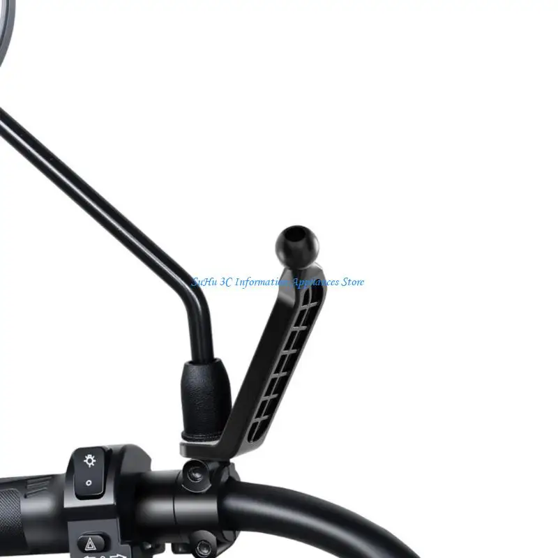 Motorcycle Phone Mount w/ 17mm Thread for Music - usage example