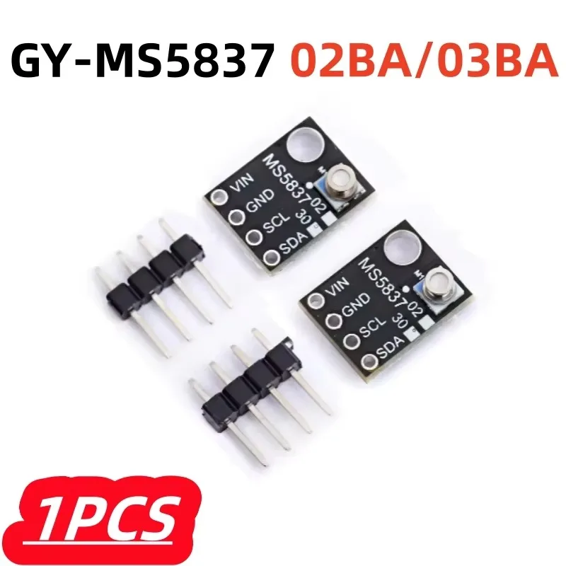 1Pcs/lot 100% New GY-MS5837 02BA/30BA High Precision Gas liquid Waterproof Pressure Sensor Module 3-5V Small Volume