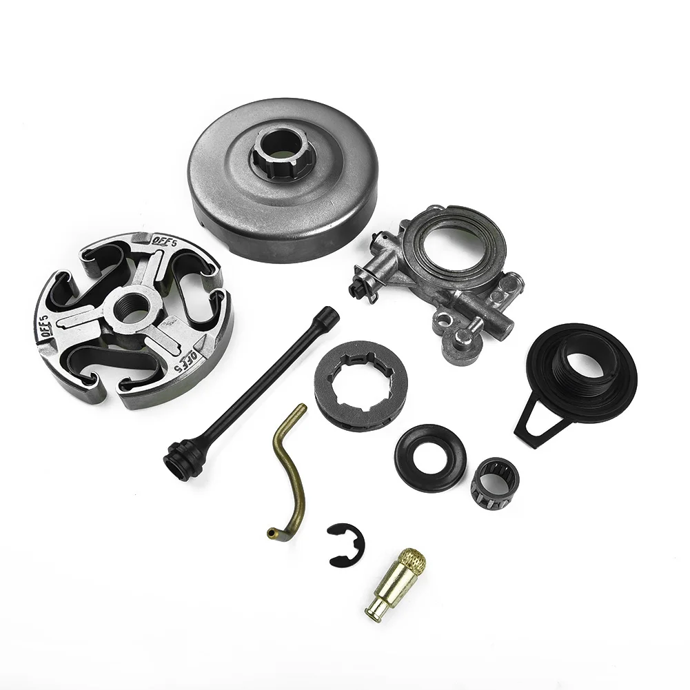 Clutch Drum Sprocket Oil Pump Service Kit For Husqvarna 362 365 371 372 Chainsaw Yard, Garden Outdoor Living