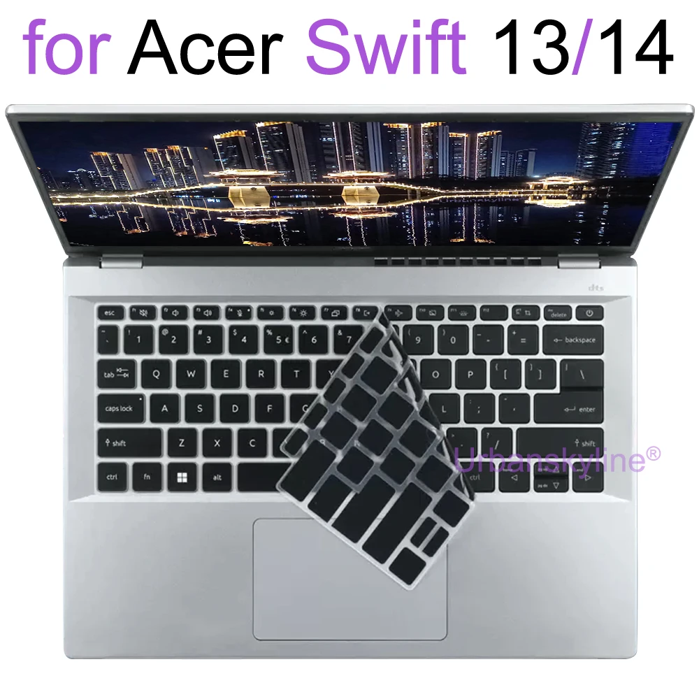 Keyboard Cover for Acer Swift  13 14 GO Edge Lite Air 5 7 1 Pro SF14 SF313 SF713 SF314 SF514 SF714 Silicone Protector Skin Case